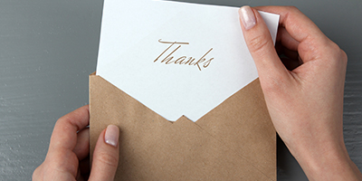 Importance of Thank You Cards